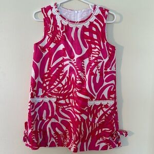 Lilly Pulitzer Zebra Shift Dress size 4